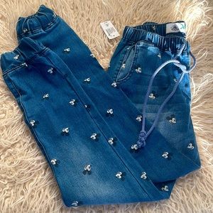 Mickey Mouse Denim Joggers